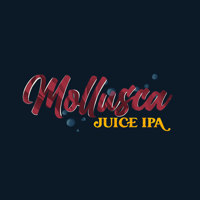 Mollusca - Packaging beer illustration