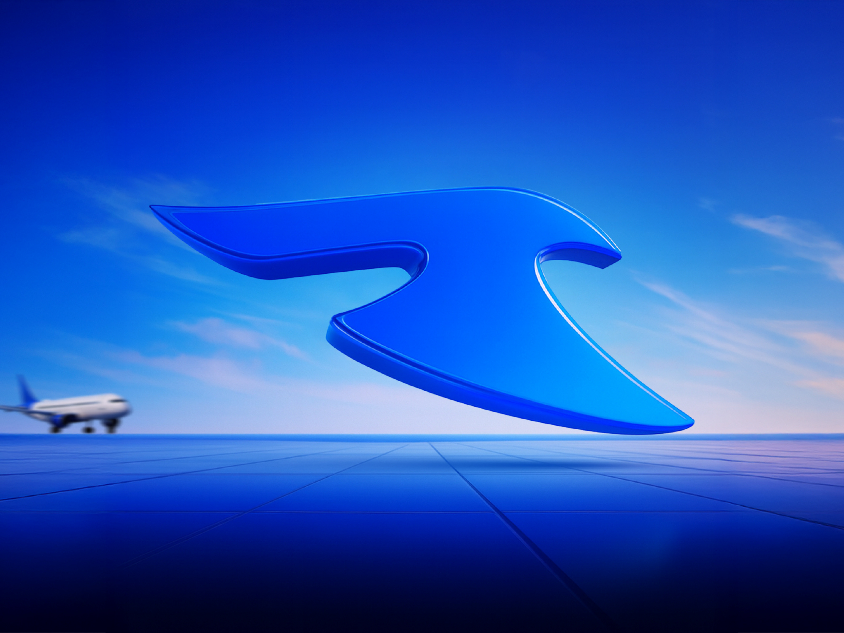 Ryzeon — Travel & Aviation Logo Design & Visual Identity airline branding app icon aviation branding aviation logo brand identity branding creative wisdom design falcon logo letter r logo logo design logo mark travel agency travel brand travel branding travel logo travel marketing ui visual identity
