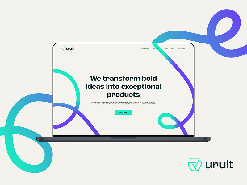 Uruit: Revamping their visual identity branding design flat gradients graphic design icons logo ui visual identity workshops