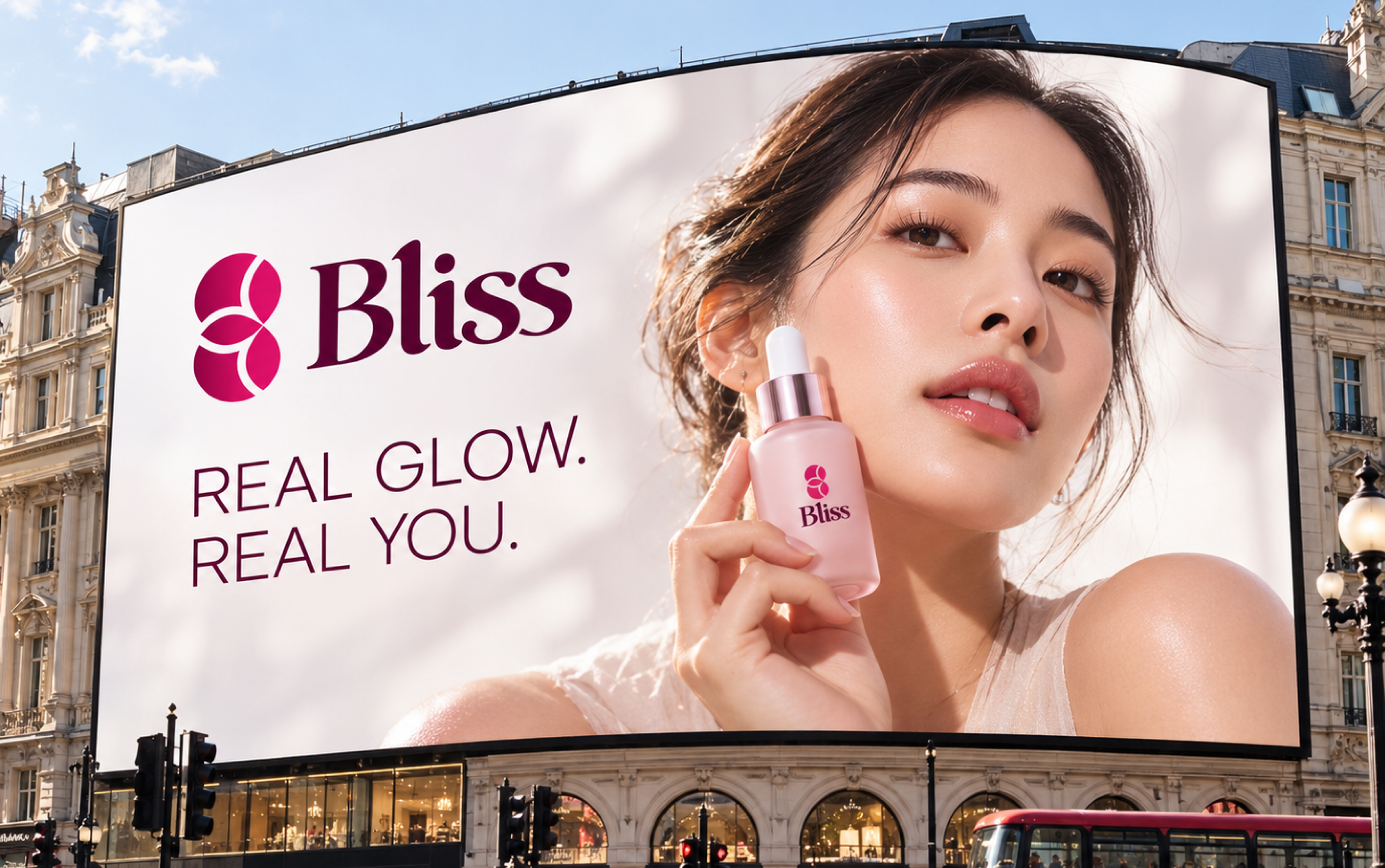 BLISS – Premium Beauty & Skincare Brand Identity | For Sale packaging branding