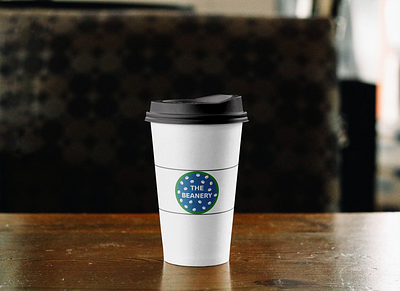 Fidelity Investments | The Beanery Logo and Coffee Cup Sleeve