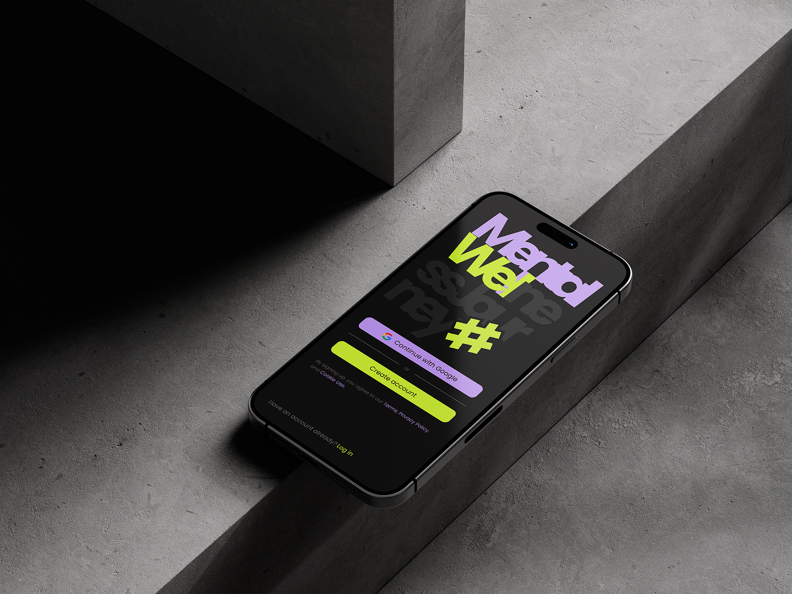 Dark Mode UI Concept — Mental Well Journey cleanui design dribbble figma mentalhealth mentalhealthui mobiledesign productdesign ui uidesign uiux uiuxdesign wellnessapp