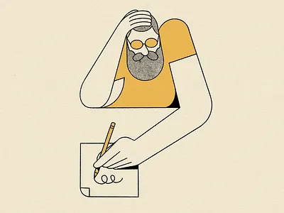 Stumped animation character design drawing editorial illustration illustrator motion design motion graphics spot style frame