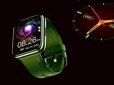 Noise Colorfit Watch app branding figma graphic design landing page logo mob app motion graphics ui ui trends uiux ux ux trends watch