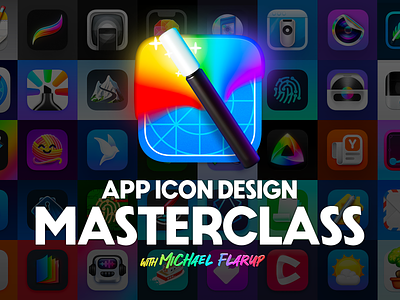 App Icon Design Masterclass app class design icon iconist template tutorial