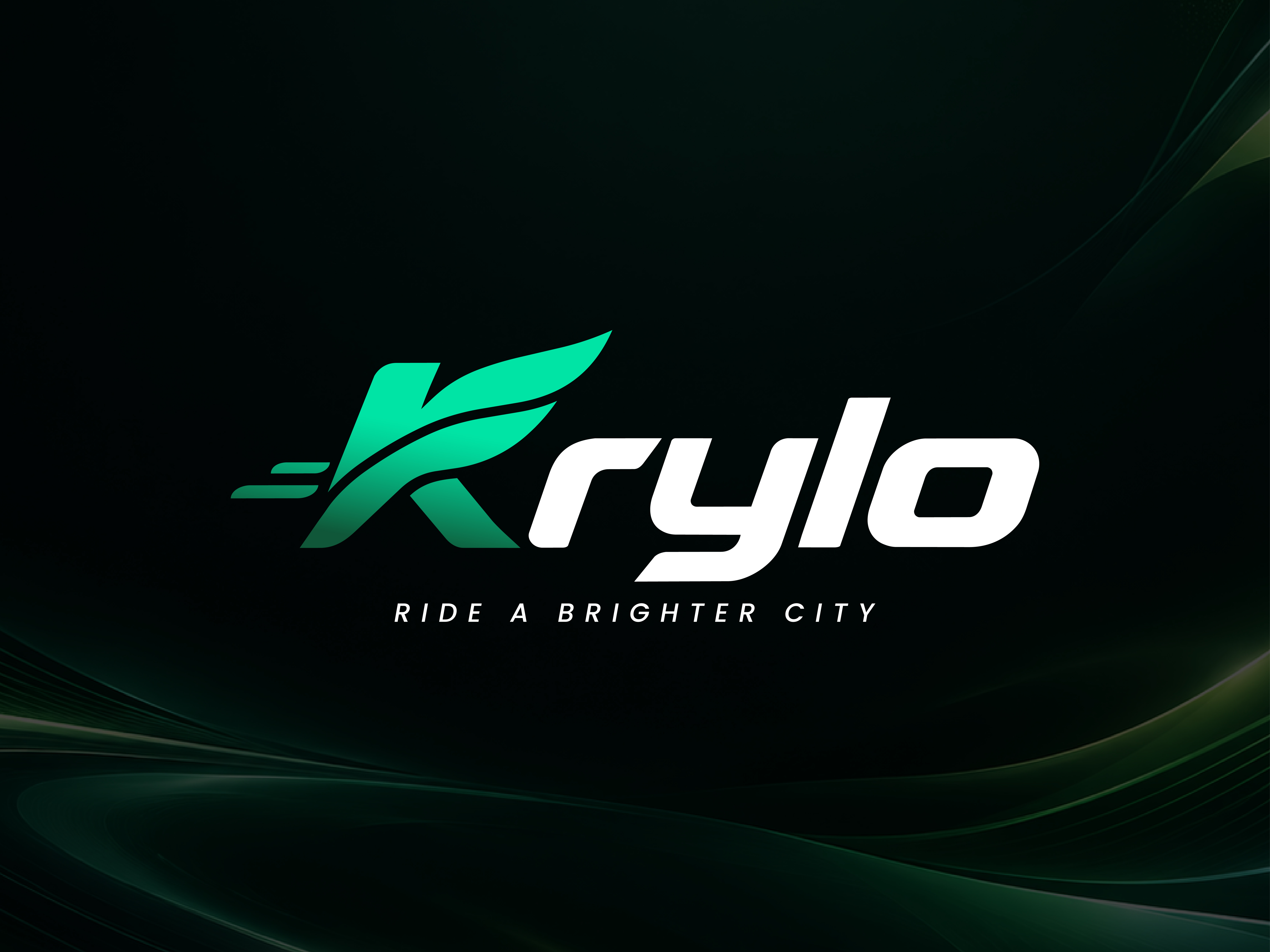 Krylo: Electric Urban Mobility Identity brand brand identity brand kit branding branding kit business identity corporate branding design graphic design graphic designer icon lettermark logo logo design minimalist logo modern logo monogram typography ui vector