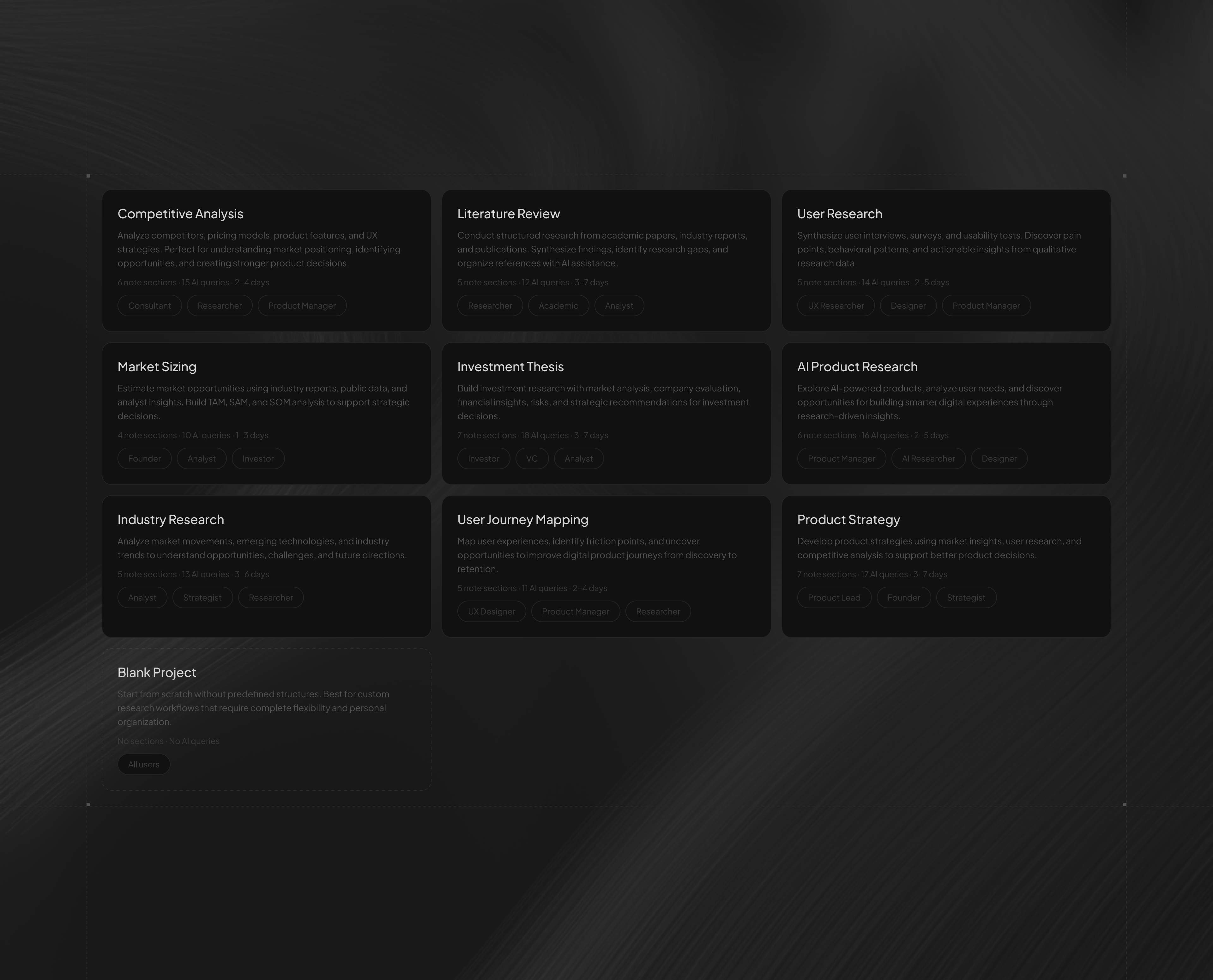 Card Dark Mode - Lore AI Research card cleanui dark darkmode dribbble figma template templatecard ui uidesign uiux