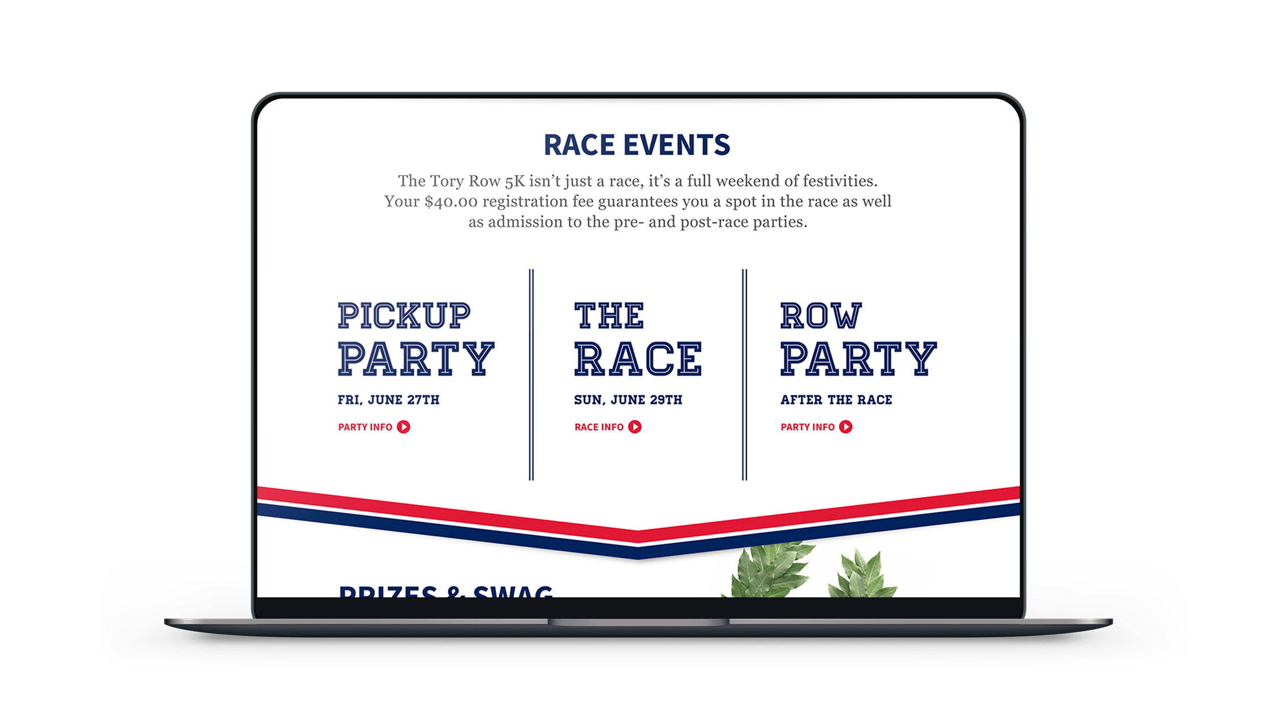 Tory Row 5K by Jen Magathan on Dribbble