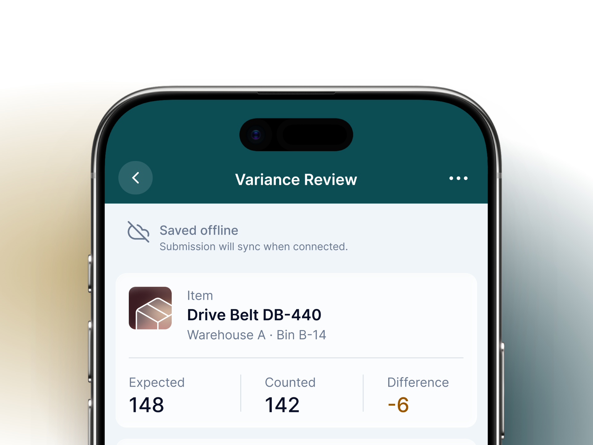 Mobile Cycle Count UX for Variance Review & Recounts b2b saas cycle counting inventory management inventory variance mobile app design mobile inventory stock count warehouse management warehouse software warehouse ux