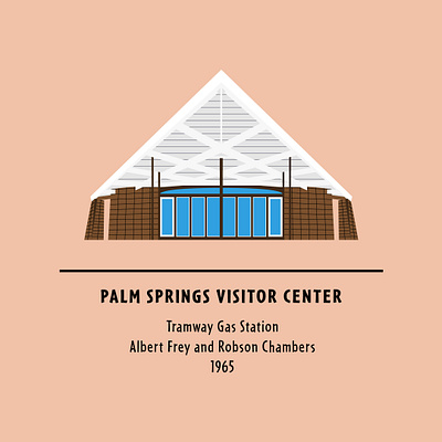 Palm Springs MOD-icons for Modernism Week edris house frey house grace miller house icon icon design illustration mid century modern minimalist drawing modernism modernism week modernist modicon palm springs tramway gas station vector art vector illustration