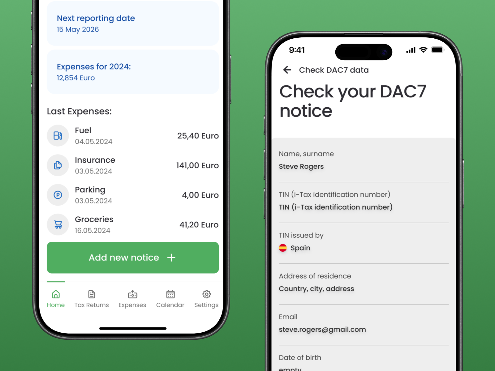 AI-Powered Tax Calculation in Just 8 Steps ai application ai product calculator design design system graphic design interface mobile app product design saas tax ui uiux user experience ux
