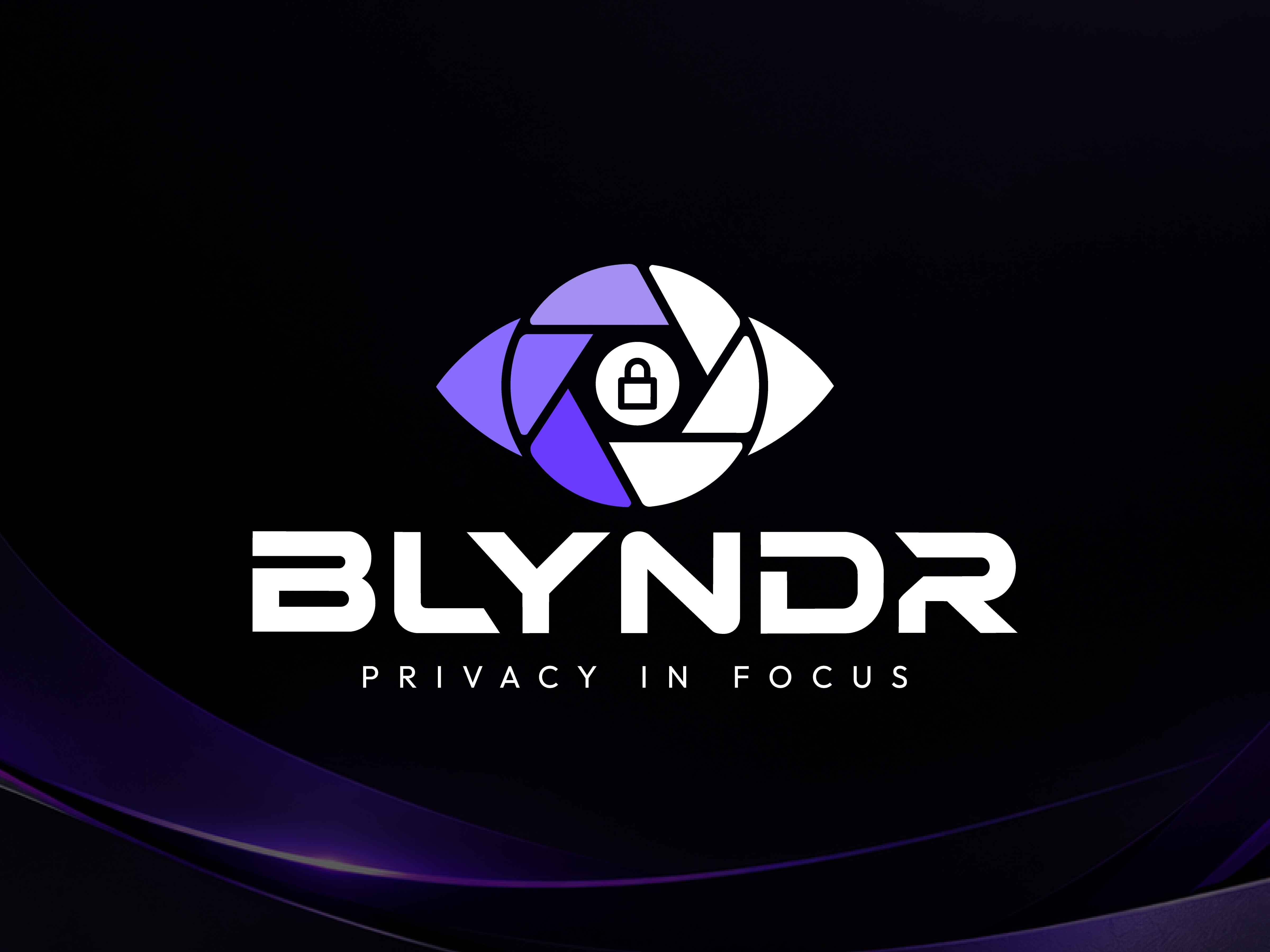BLYNDR: Privacy & Cyber Vision Identity brand brand identity brand kit branding branding kit business identity corporate branding design graphic design graphic designer icon lettermark logo logo design minimal modern logo monogram typography ui vector