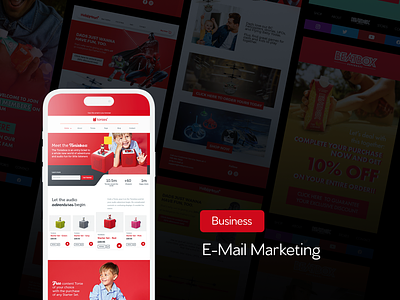 E-Mail Marketing b2b b2c brand e mail figma graphic design marketing photoshop social media ui ux