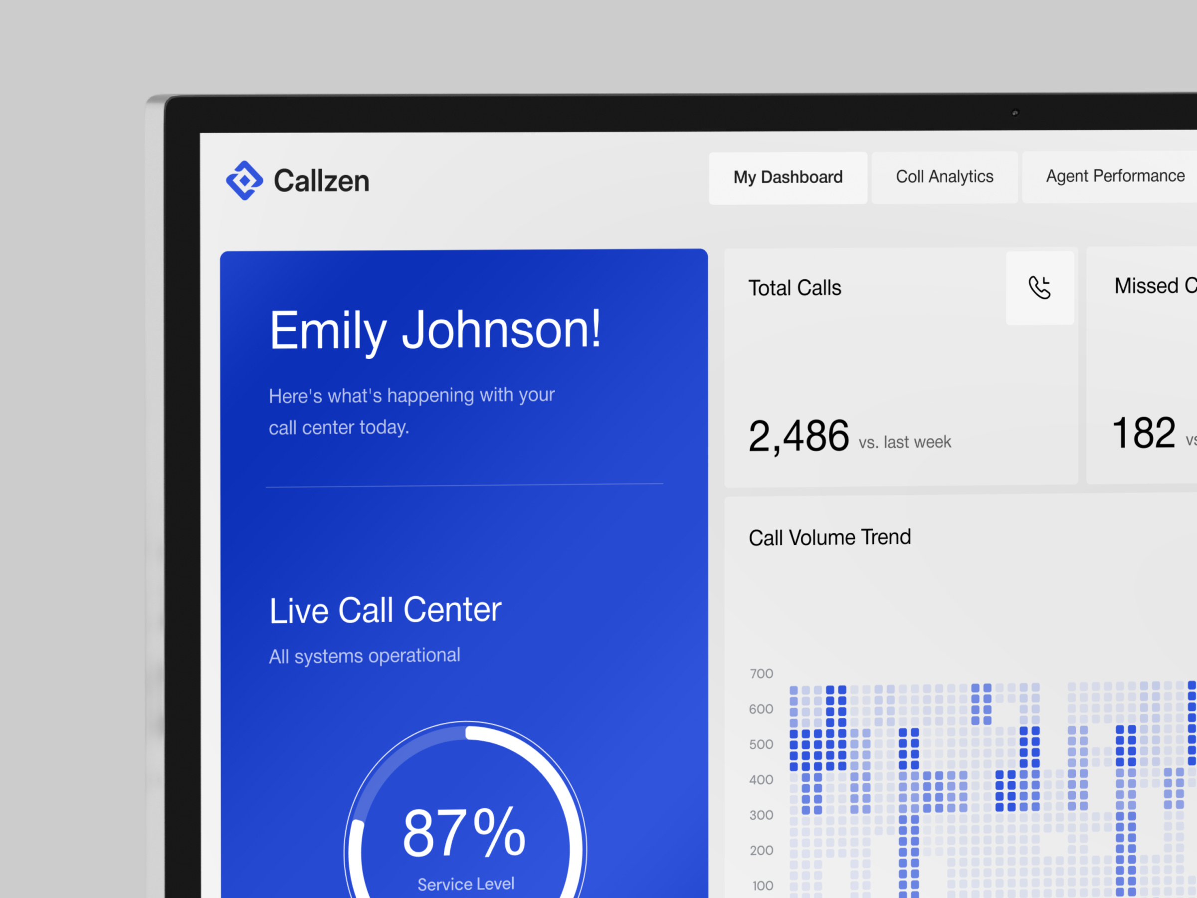 Call Center Dashboard UI UX Design admin panel analytics dashboard b2b saas call call center call center dashboard call management crm design dashboard design dashboard ui interface ios monitoring outreach saas call platform saas dashboard sales dashboard ui ui design user experience