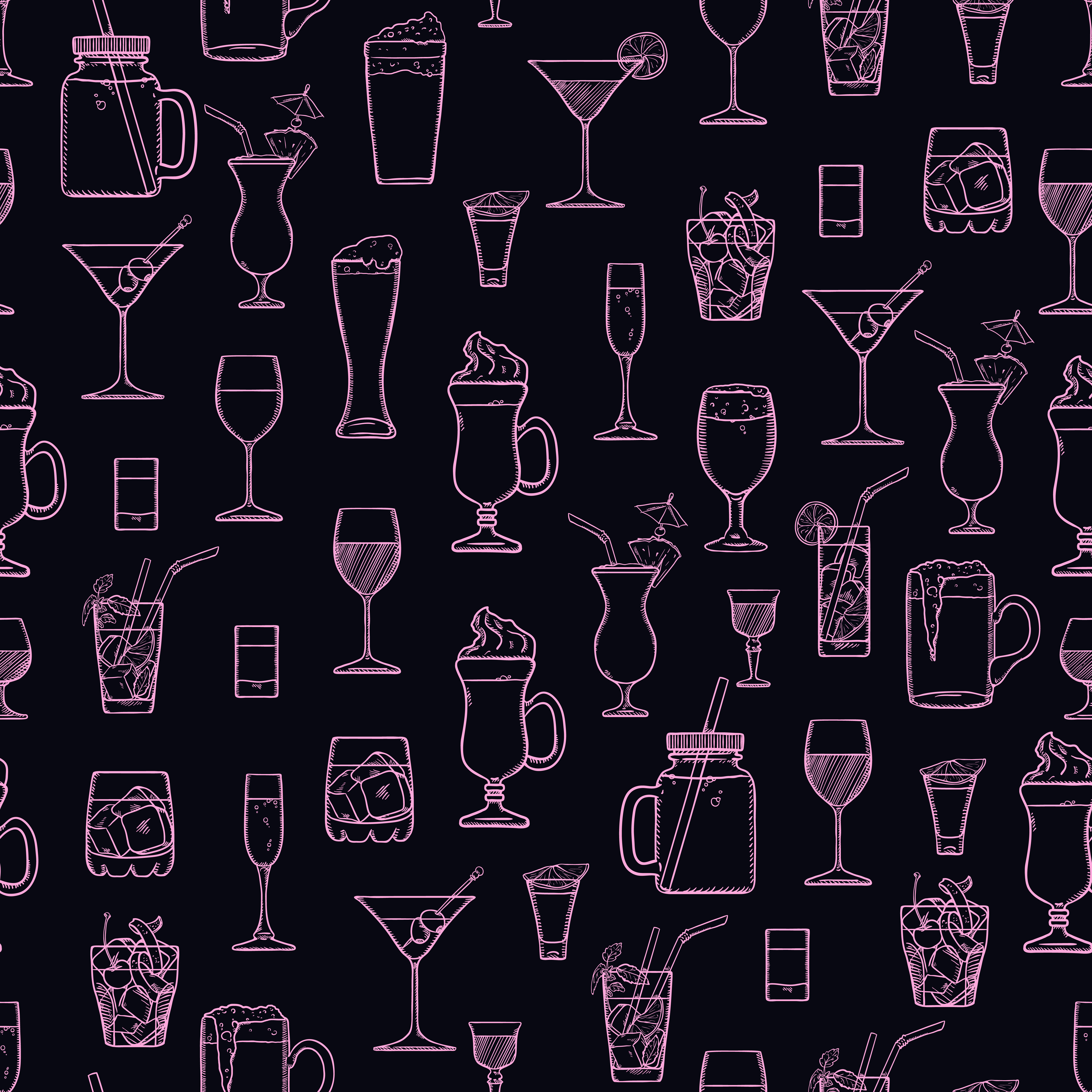 Seamless Patterns by Konstantin Nikiteev on Dribbble