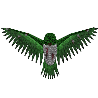 Bird - low poly 3D modeling 3d 3d modeling maya