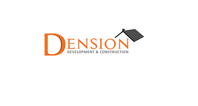 Construction Logo construction design house logo orange