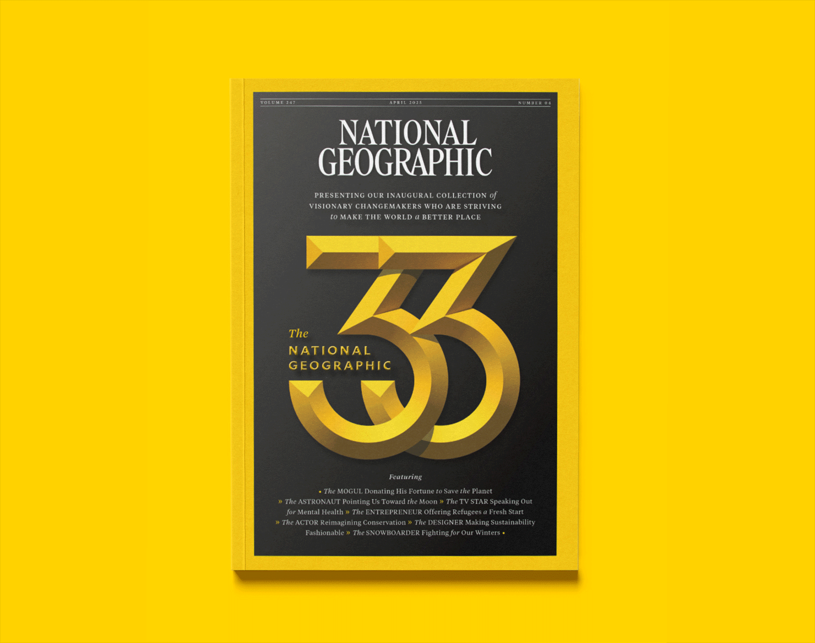 The National Geographic 33 Logo andrew footit branding identity logo logo design type typography