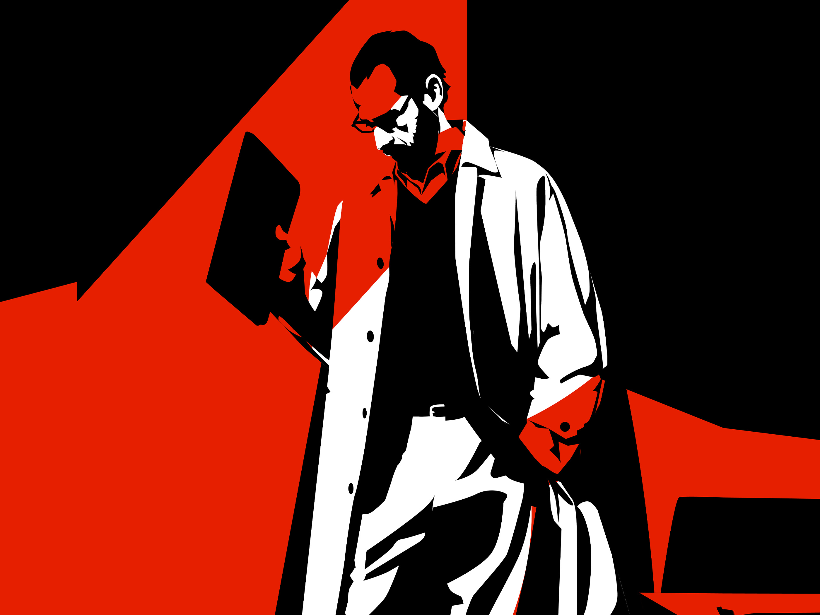 Inktober 2 abstract black and white comics comics illustration composition cover illustration design editorial editorial illustration illustration ink ink illustration inktober laconic light and shadow lines man illustration minimal poster
