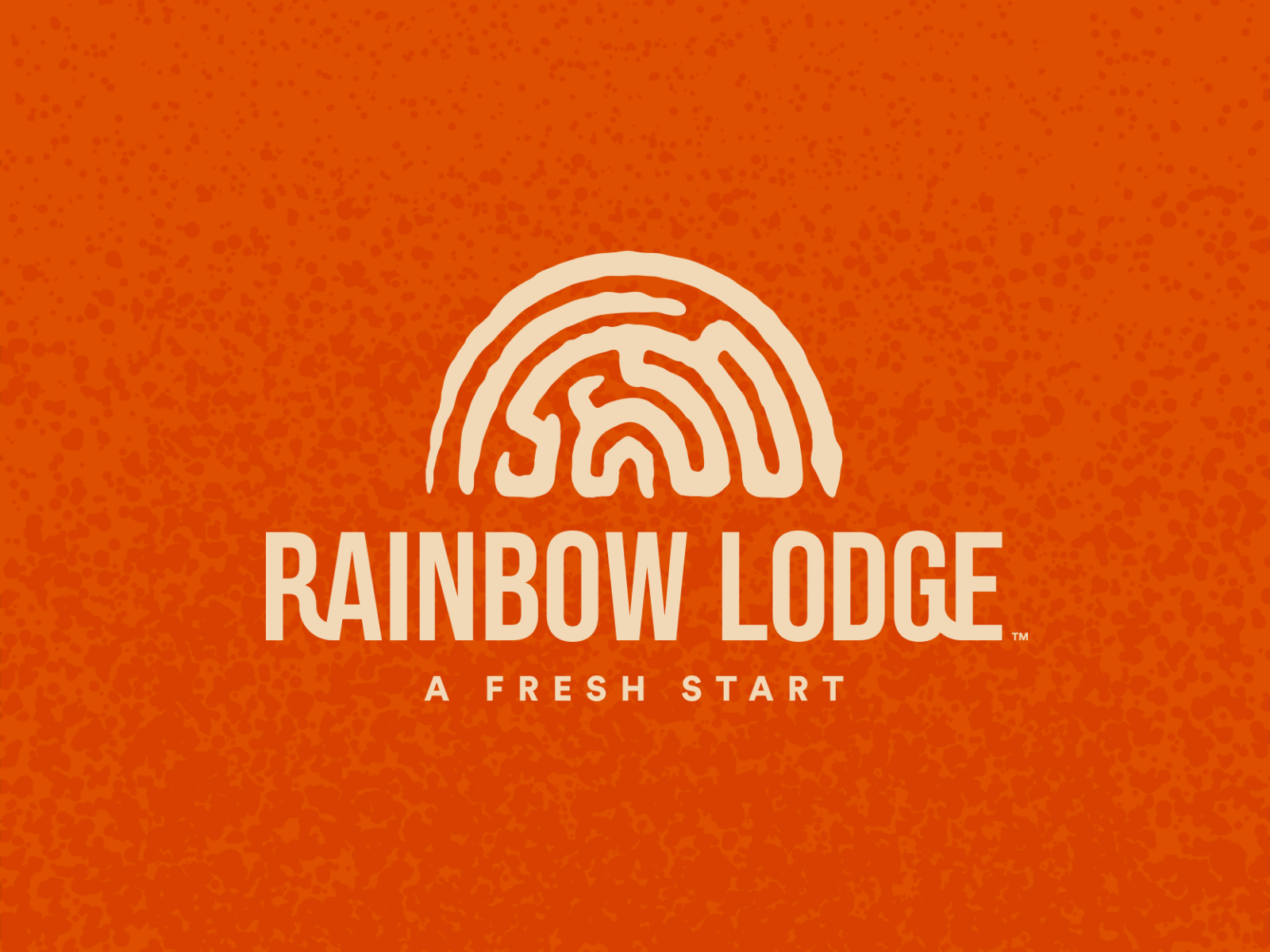 Charity Brand Identity for Rainbow Lodge apparel bold logo brand guidelines brand identity business card charity community hand drawn logo logo design logo mockup maze minimal logo non profit rainbow rainbow lodge signage stationery support services website