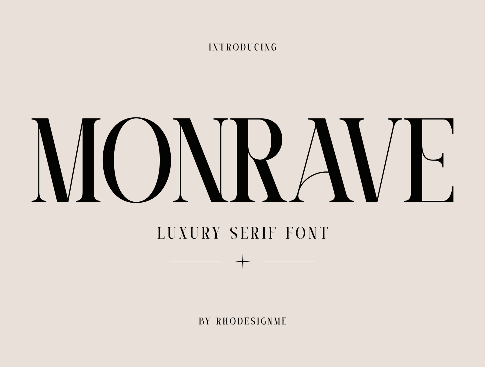 Monrave – Luxury Serif Font beauty font branding chic display serif editorial typeface elegant font fashion font font high contrast logo design luxury branding luxury font modern serif monrave packaging serif font typeface typography