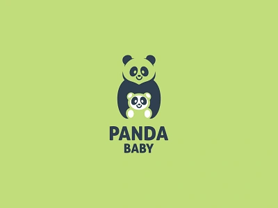 PANDA LOGO DESIGN 3d abatrctlogo animallogo app branding creative design flat graphic design illustration logo logodesign logos logotype negativespacelogo pandalogo pictoriallogo ui ux vector