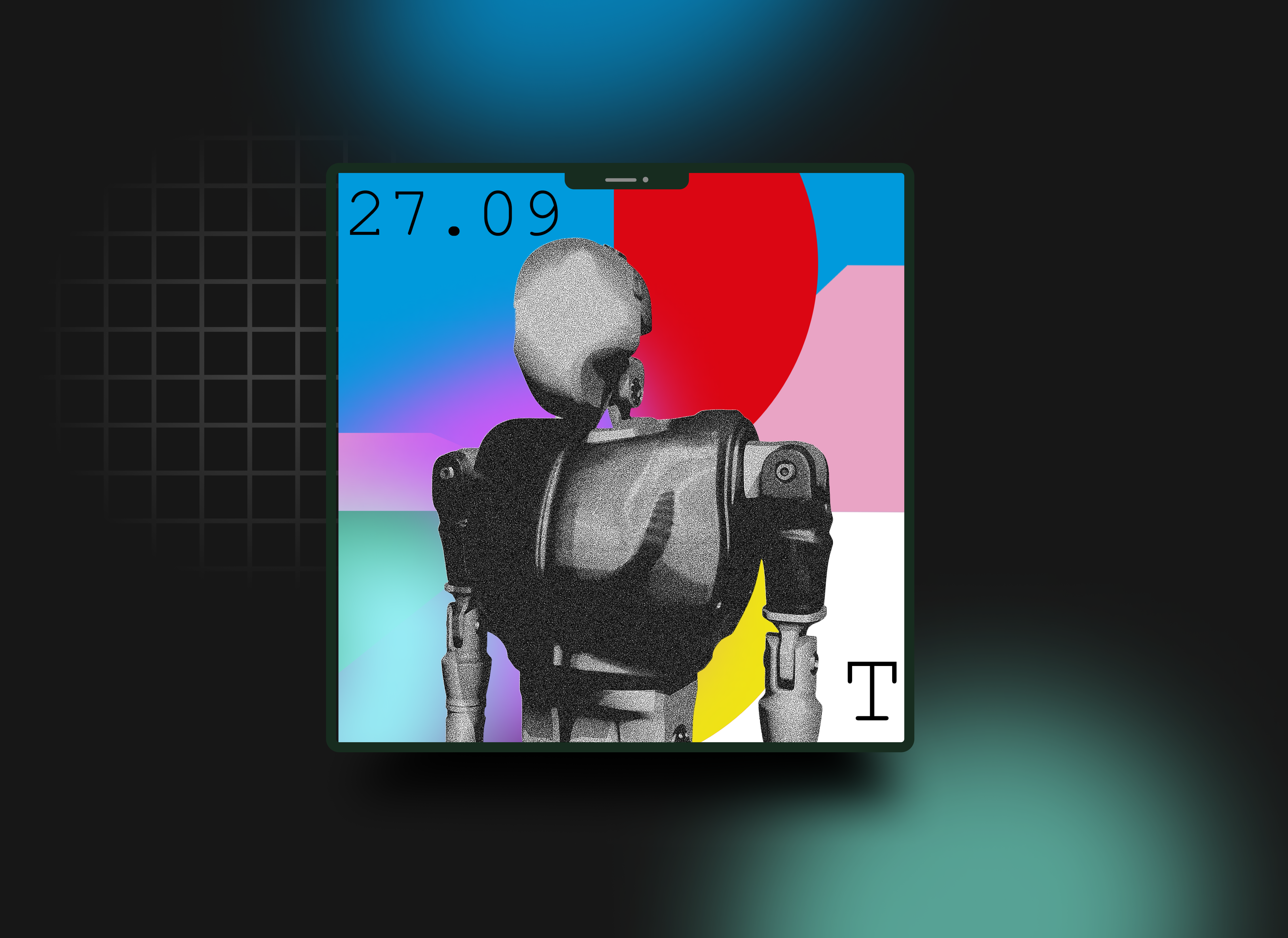 Robotics pattern. app branding design figma graphic design illustration landing page logo ui vector