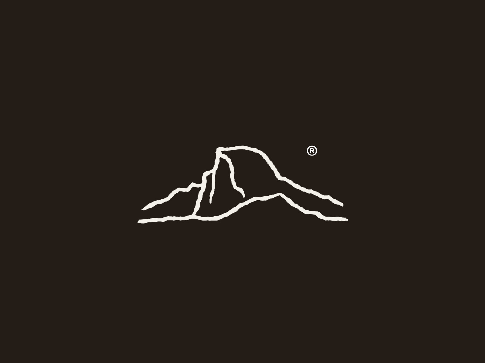 Half Dome brand design brand identity branding brandmark custom logo custom logo design design graphic design hiking logo identity identity design identity designer illustration logo logo design logo designer logo mark outdoor logo yosemite