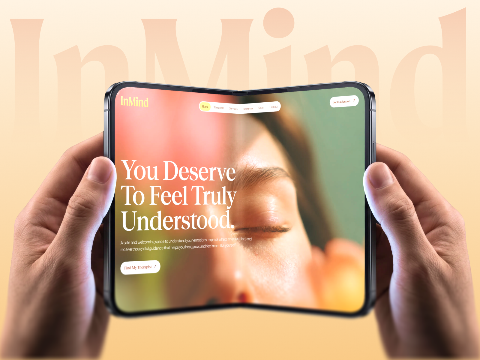 InMind Mental Health Website Design branding homepage design landing page design mental care website design mental health mental health platform mental health solution mental health support mental health web design mental health website mindfulness psychology website therapy website wellbeing web design