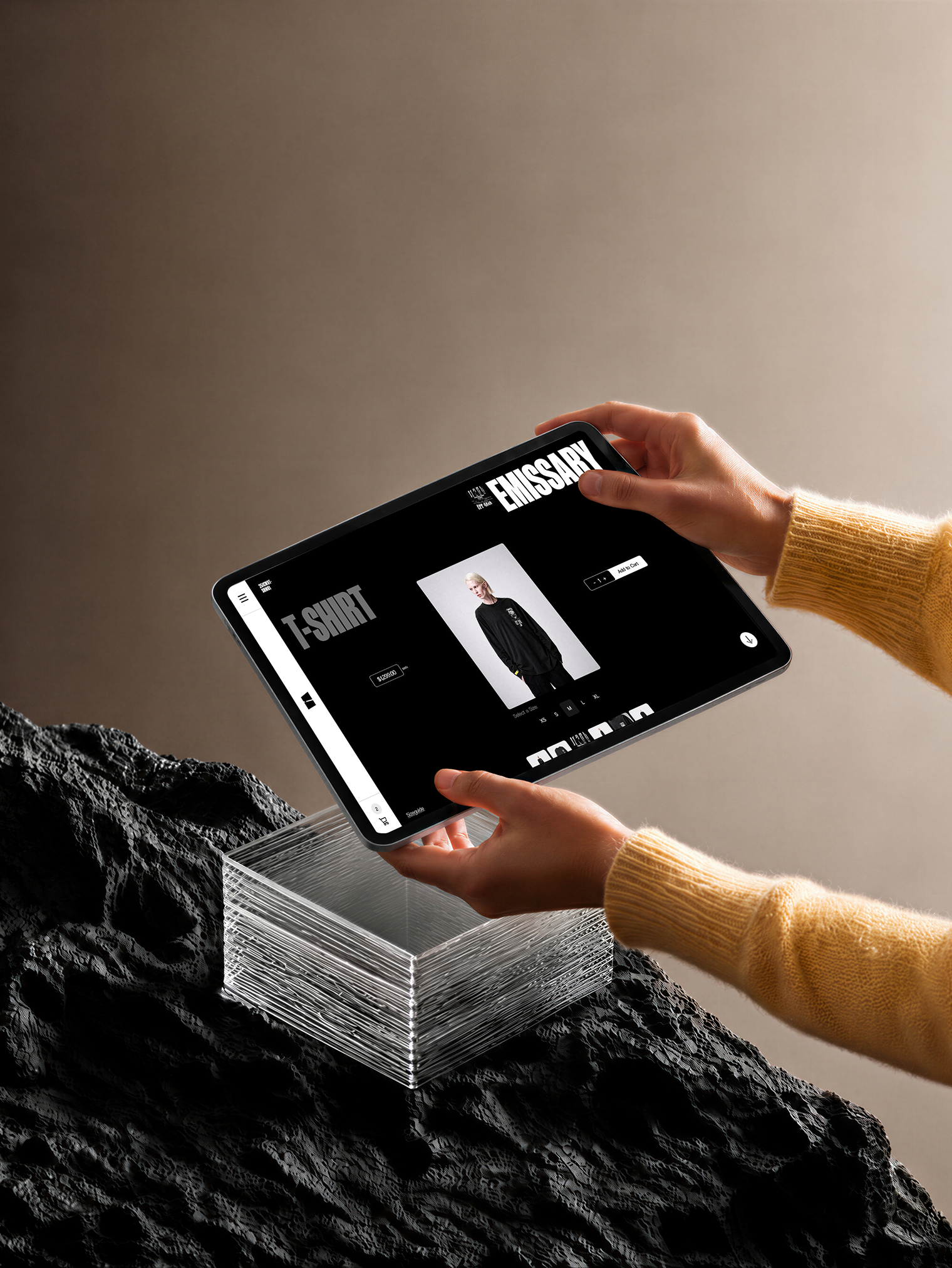 Nomadttt / UI Ecommerce art branding culture ecommerce fashion hub jorge nomadttt streetwear studio ui zamonsett