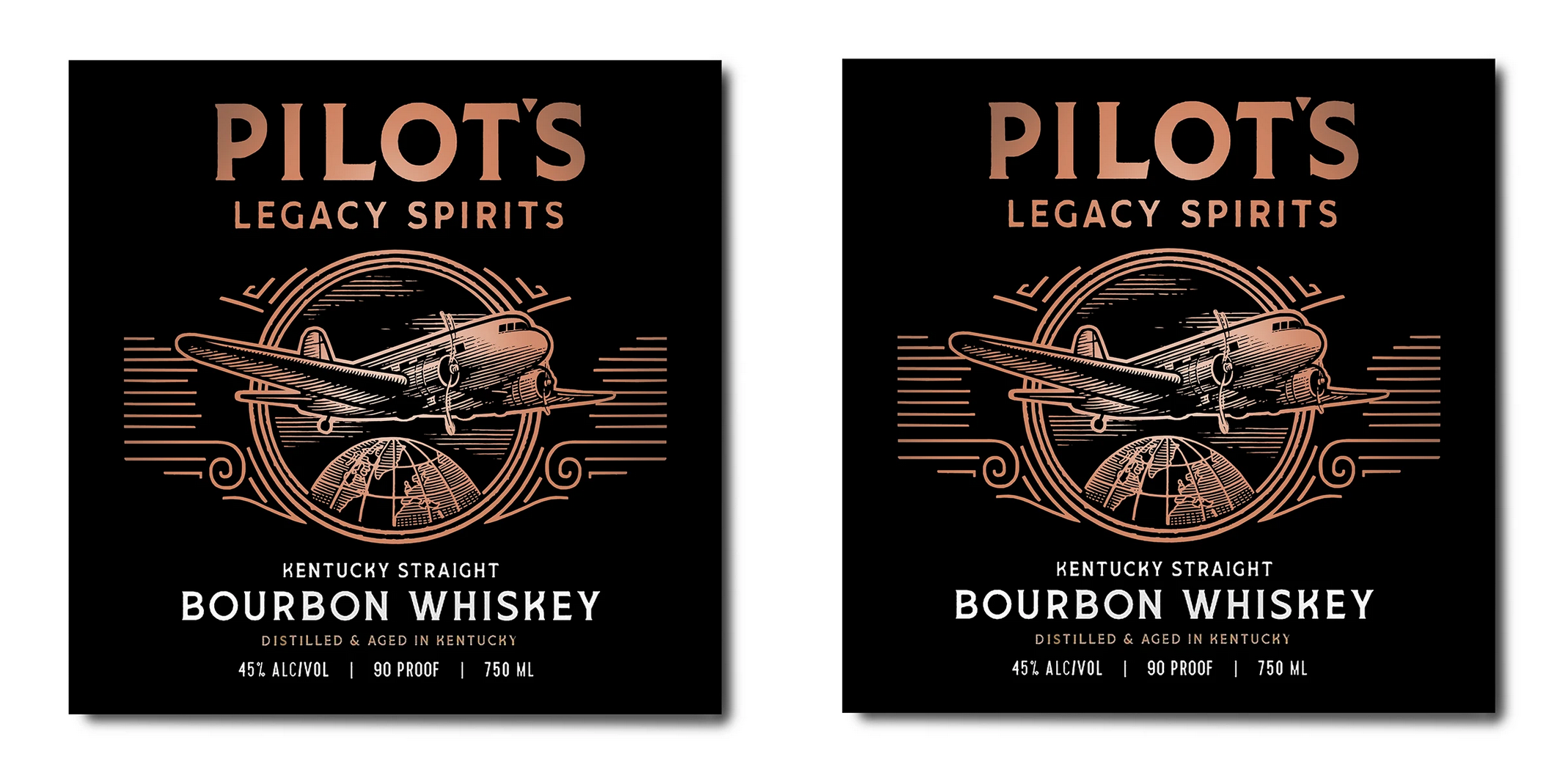 Pilot's Legacy Spirits Illustrated by Steven Noble artwork brand identity branding crosshatch design engraving etching illustration line art logo scratchboard steven noble woodcut