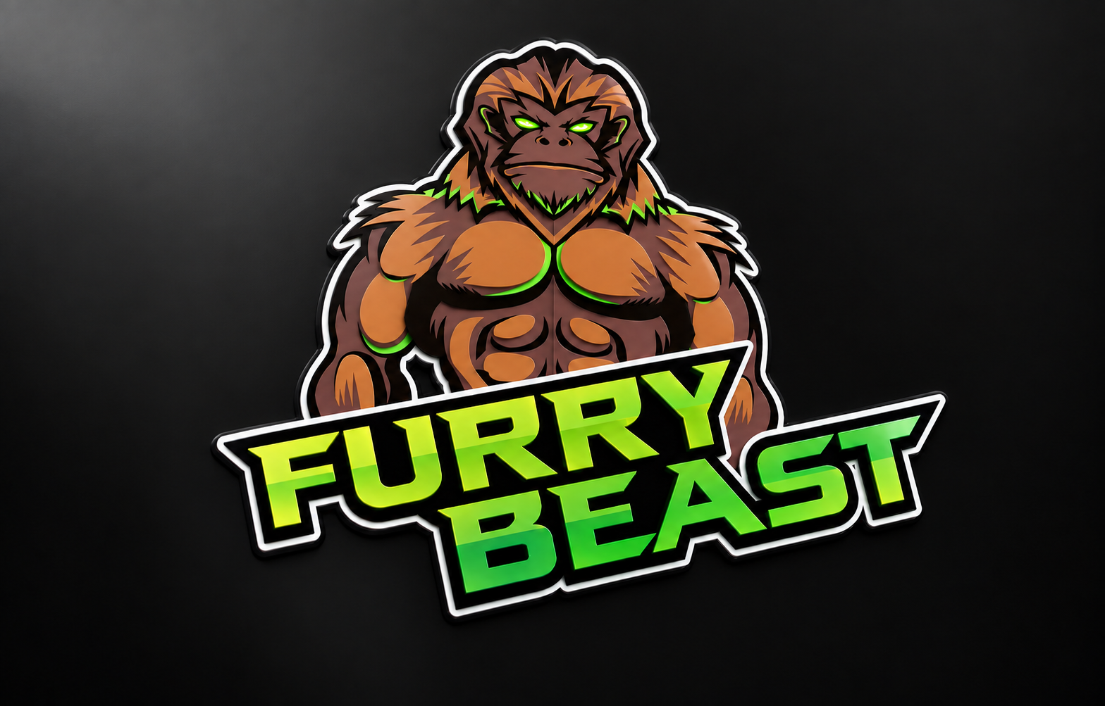 Furry Beast | Logo & Brand Design brand identity character design graphic design logo visual identity