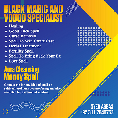 Black Magic Facebook Post 3d animation attractive branding creative design design facebook post graphic design illustration instagram post logo mascot logo design motion graphics photoshop poster design social media template thumbnail design ui ux vector