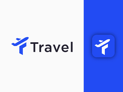 Travel Agency logo app logo brand identity branding creative design logo logo branding logo design logo designer logodesign logotype minimal minimalist modern logo monogram travel agency logo travel logo travelling app typography vector