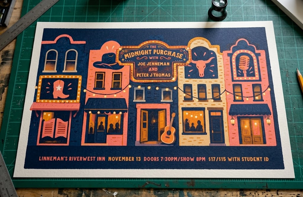 The Midnight Purchase Poster music poster print