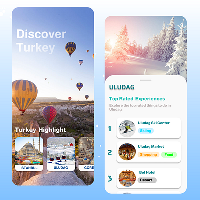 Travel App UI Design design newdesign travelapp travelappdesign ui uidesign uiinspiration uiinspirationdesign uiuxdesign uiuxtrends