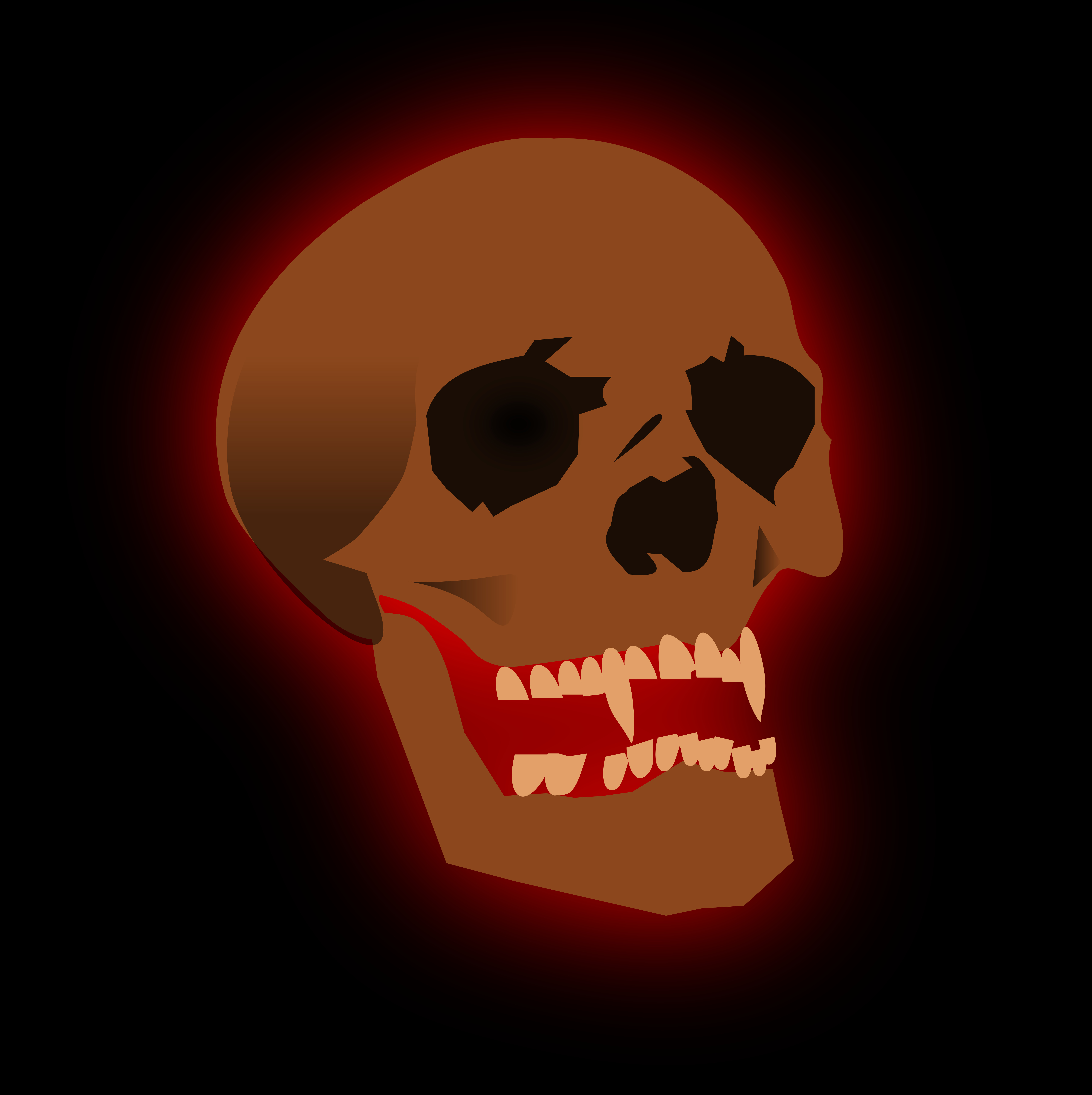 5 minute fangs dooodle fangs illustration shunte88 skull vector