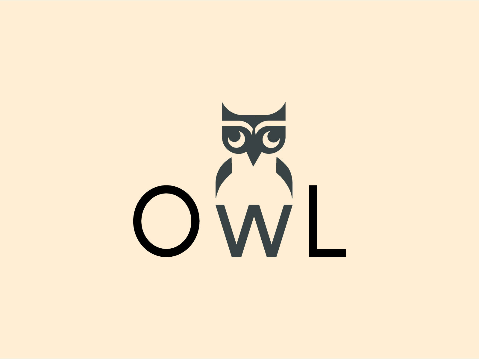 Owl Wordmark Logo – Modern Brand Identity branding creative logo custom owl logo education brand logo futuristic logo lettermark logo minimal owl logo owl brand logo owl branding owl custom logo owl lettermark logo owl logo design owl logo mark owl wordmark logo