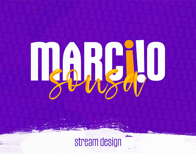 Marciiosousa animation branding design graphic design layout livestream logo logo design motion graphics tipography twitch visual identity