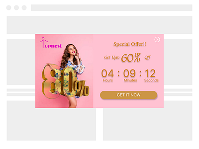 Special offer 036 branding dailyui design special offer topnest ui ux