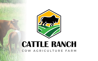 CATTLE RANCH COW FARM LOGO DESIGN farm logo ranch