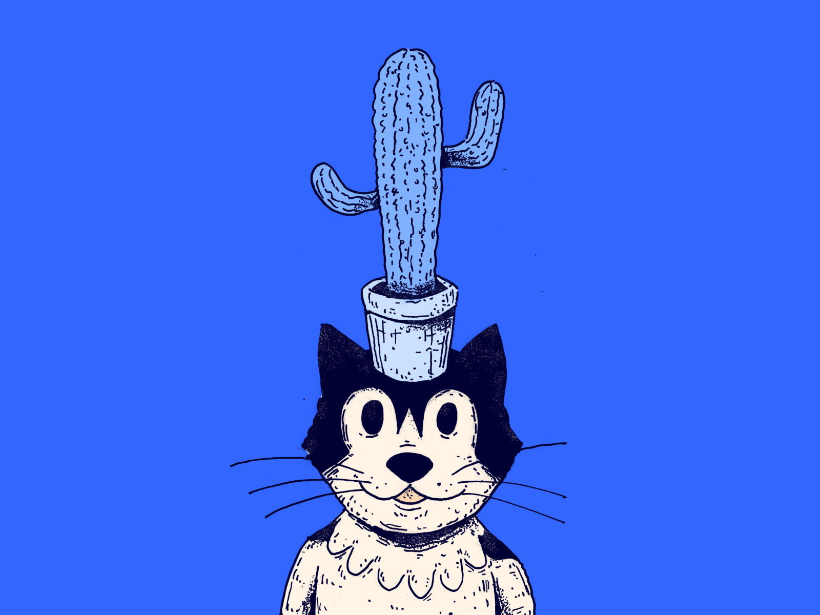 Cactus - Inktober day 4