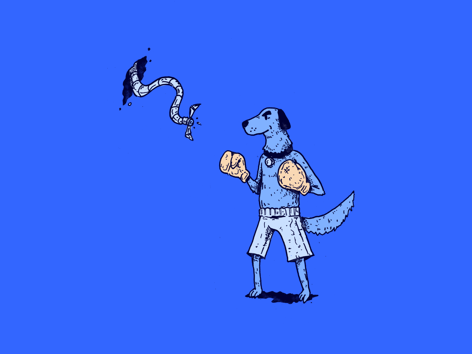 Smack - Inktober day 5