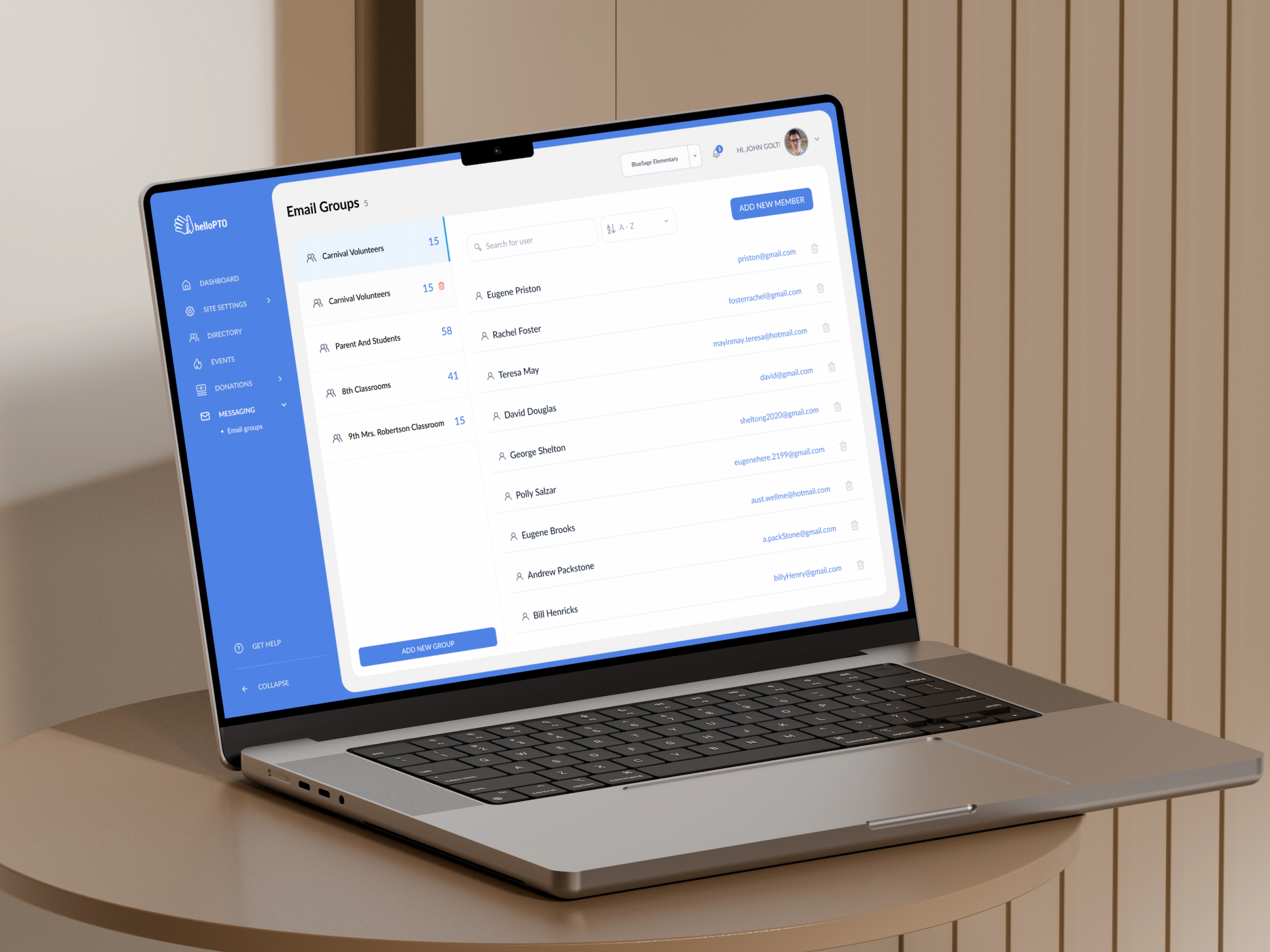SaaS Design for School Community Managment Platform community design edtech interaction design interface design platform product design saas school ui uiux user experince design ux