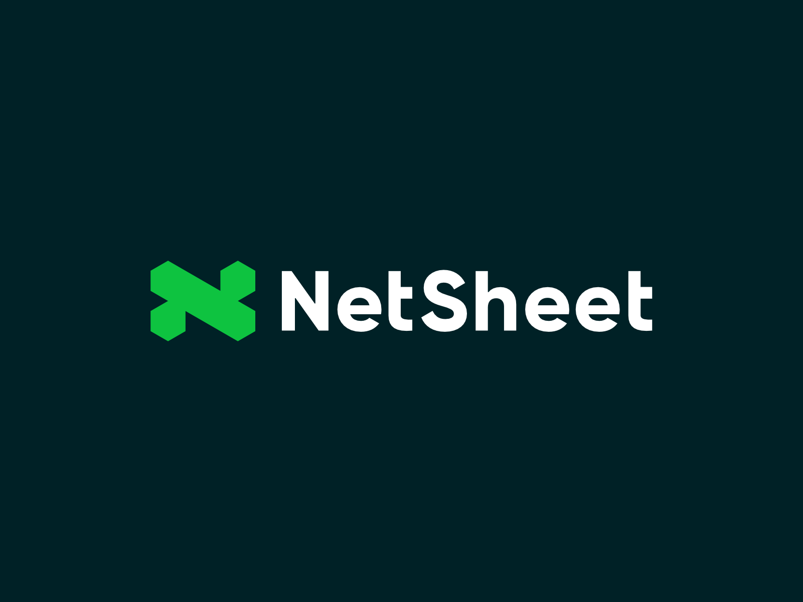 NetSheet, real estate financial reports logo design: N + S + % buy sell finance financial reports fintech home homes house houses lending letter mark monogram logo logo design money n net sheet payments real estate rental expenses s saas sheets