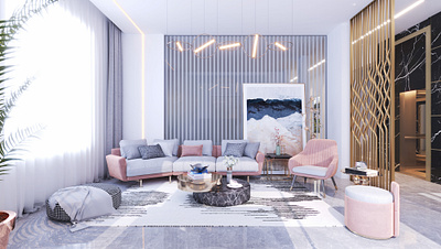 Living Room 3d architectural modeling interior design livingroom render visualization