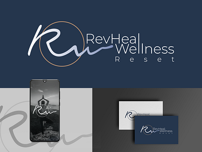 Logo Design for RevHeal Wellness 2d 2d art 2d logo brand branding design digital digital art graphic design health healthcare identity branding illustration logo minimal modern vector wellness wellness brand wordmark