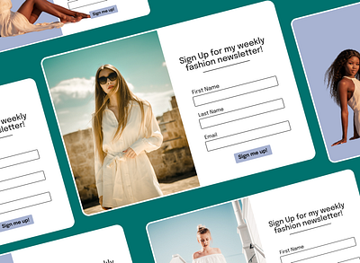 Newsletter sign-up page design newsletter newsletter sign up sign up sign up page ui ui design ui ux ux design web web design
