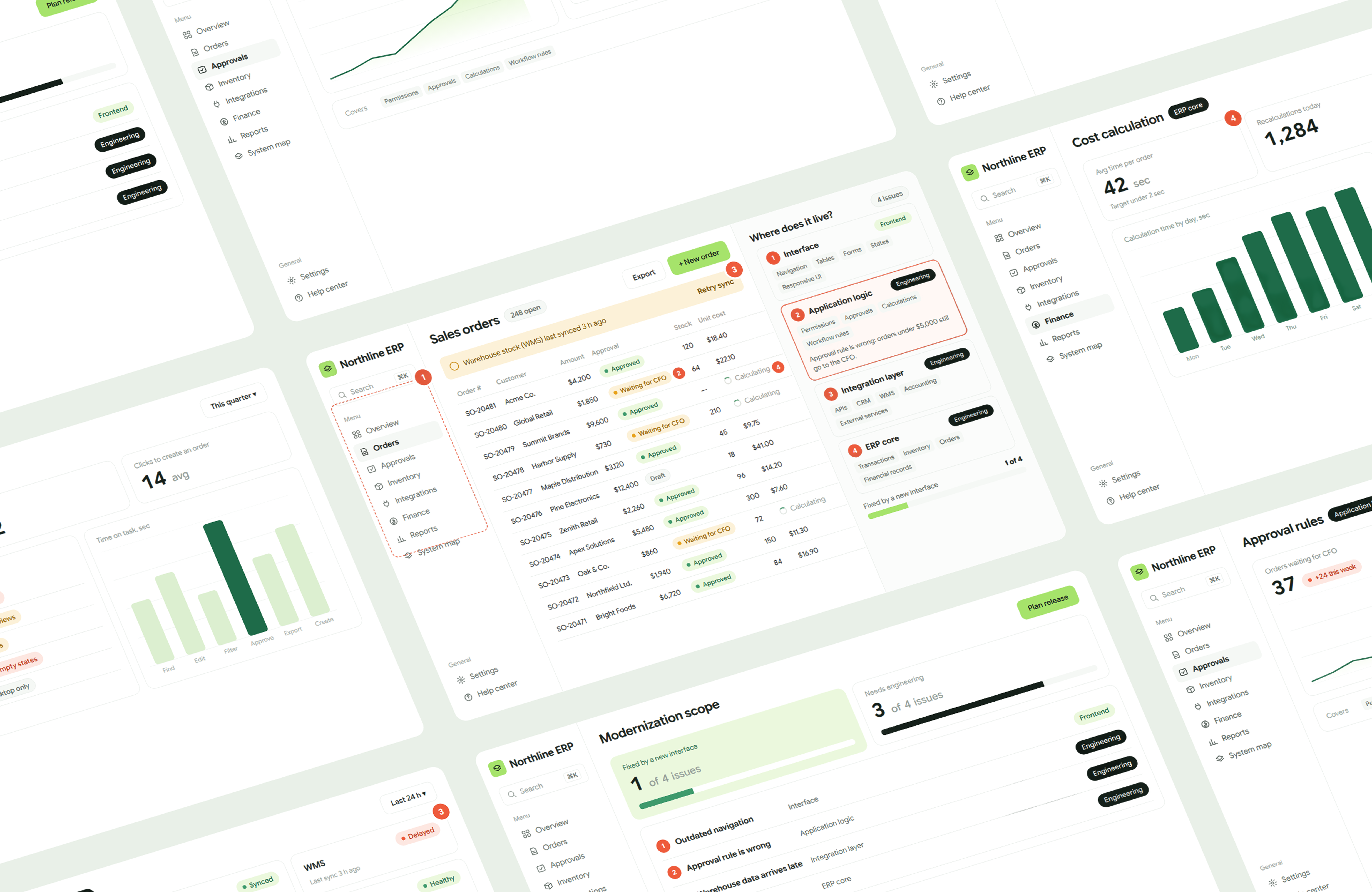 ERP Frontend Modernization, When a New Interface Is Not Enough api integration b2b software enterprise software enterprise ux erp development erp modernization erp ux frontend development legacy software product development ui ux redesign web app development