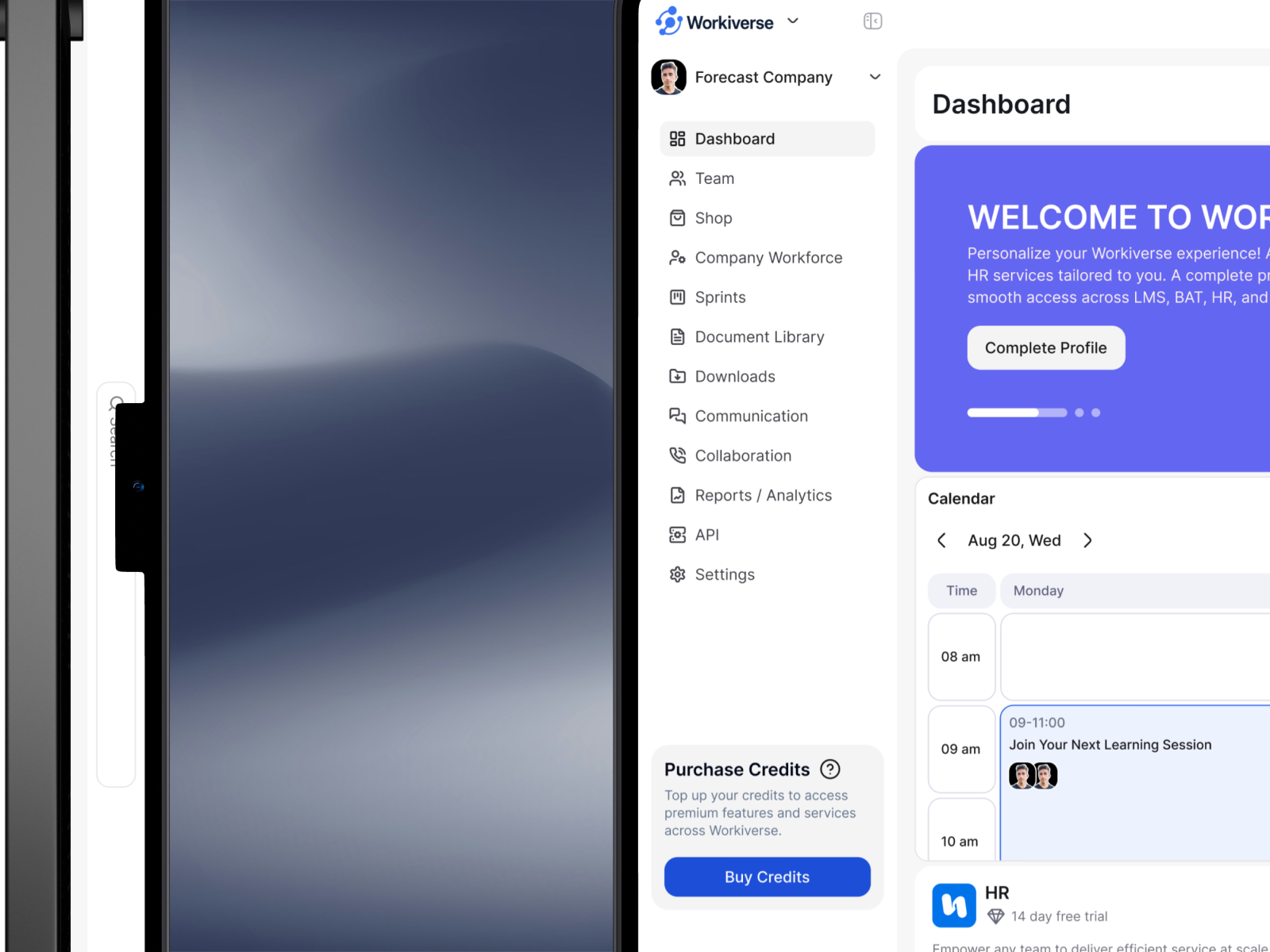 🏃‍♀️‍➡ New Hire? There's a Template | L&D Platform UI UX Design ai b2b design dashboard design design agency design system edtech hr tech interface design ld platform product design saas design ui ui design user experience user interface ux ux design uxui design web app web design